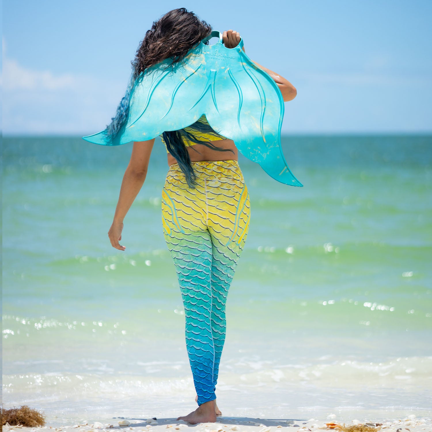 STS Swim Leggings for Women - High Waisted Quick Dry Swim Leggings XS - Perfect for Swimming, Surfing & Beach Activities