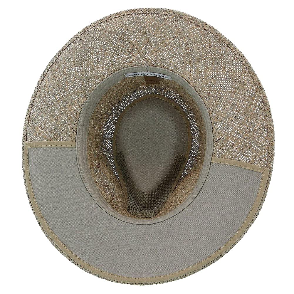 Stetson Women's Alder Wheat Straw Sun Hat - Wide Brim Summer Beach Hat for Outdoor, Garden, and Vacation Wear