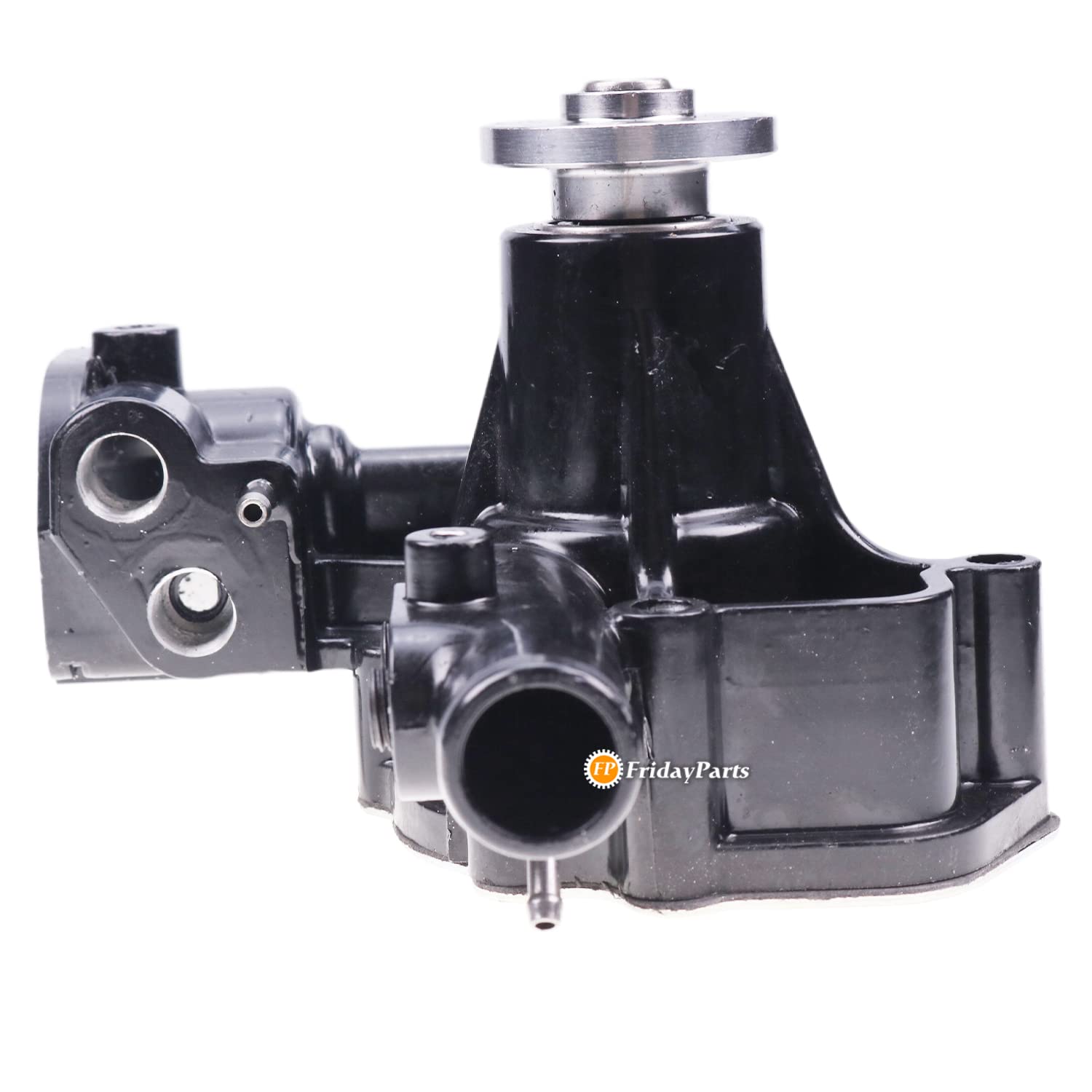 FridayParts AM882090 Water Pump with Gasket - Compatible Replacement for John Deere Excavator Models 27D 35D 50D - Heavy Duty Construction Equipment Parts for Excavator Maintenance & Repair