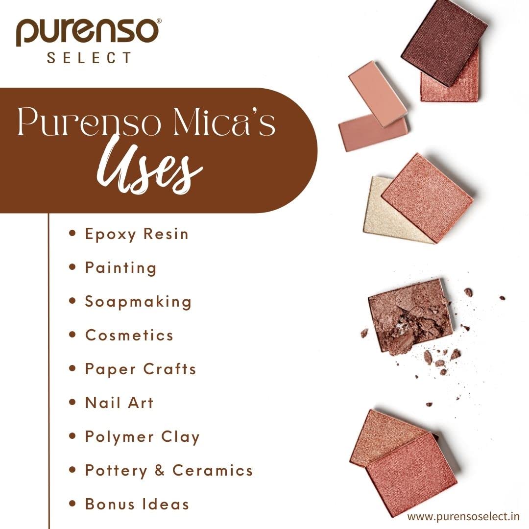 Purenso Select - 10g Mustard Yellow Mica Powder for DIY Soap Making, Candle Crafting, Lip Gloss, Nail Art, Bath Bombs & Resin Projects | Vibrant Pigment for Cosmetics, Art & Craft Supplies | Perfect for Handmade Gifts, Home Decor & Creative DIY Projects