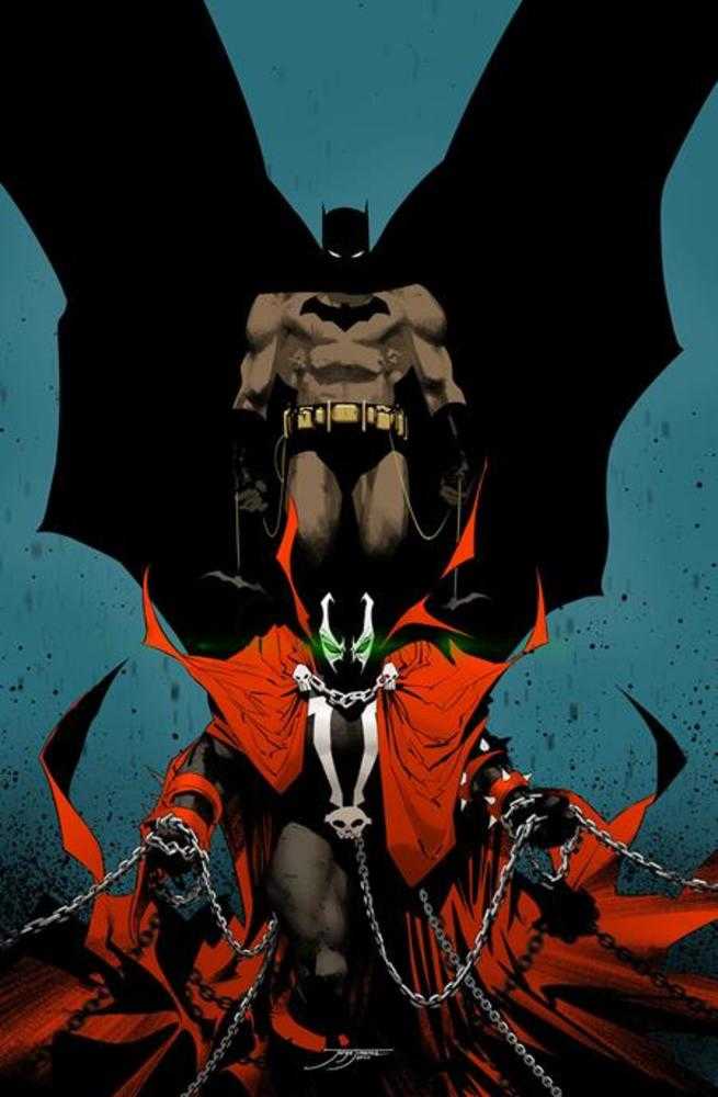 Batman Spawn #1 One Shot Comic Book - Jorge Jimenez Acetate Variant Cover | DC Comics & Image Comics Crossover | Perfect for Collectors & Superhero Fans | Display in Home Office or Comic Book Collection