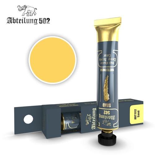 Abteilung 502 ABT1112 Sand Dense Acrylic Paint - 20mL Tube for Miniature Painting & Model Building | Perfect for Warhammer, Dioramas & Scale Models