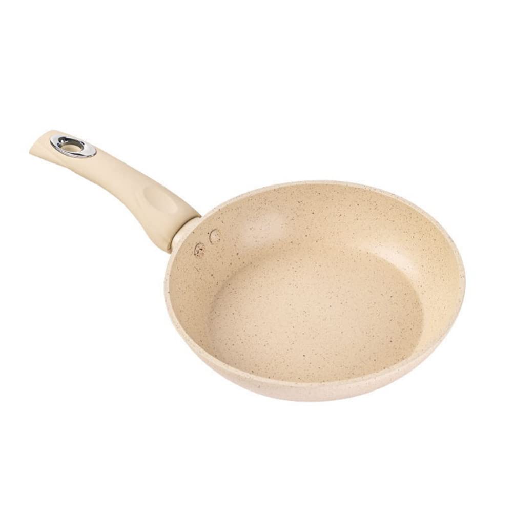 DOITOOL 24cm Nonstick Frying Pan & Kitchen Utensils Set - Egg, Omelette, Steak Skillet Cookware with Handle for Induction Stoves, Perfect for Home Kitchen Cooking and Breakfast Prep