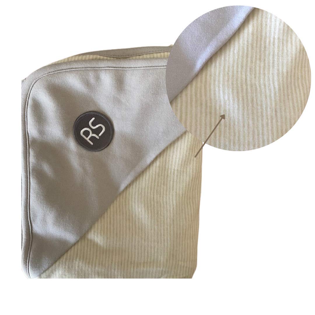 Radia Smart® 5G EMF Protection Baby Blanket - Organic Cotton Pregnancy Belly Shield for Newborns & Infants - Large 43