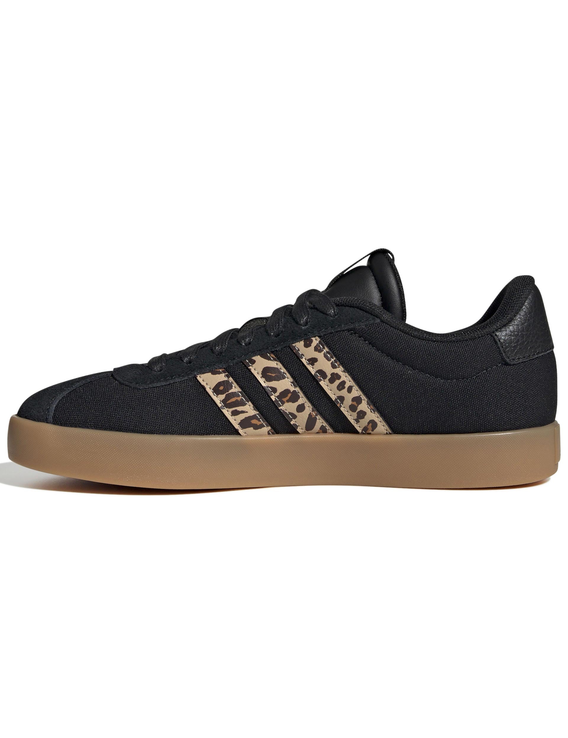 VL Court 3.0 Sneakers for Women & Men - Core Black/Shadow Brown/Matte Gold - Lightweight Comfortable Tennis Shoes for Running, Gym Workouts & Casual Wear