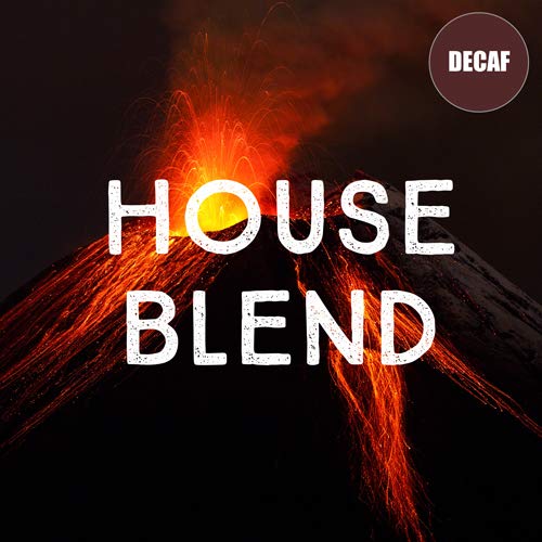 Volcanica House Decaf Coffee - Swiss Water Processed Whole Bean, Fresh Roasted 5 lb Bag | Premium Decaffeinated Coffee for Home, Office & Gifting