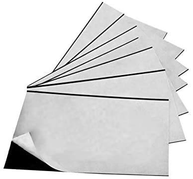 300 Pack 2”x 3.5” Magnetic Business Cards - Adhesive Backing Magnet for Metal Surfaces, Shelf Labels, Photos & Property Identification - Perfect for Branding, Marketing & Office Organization