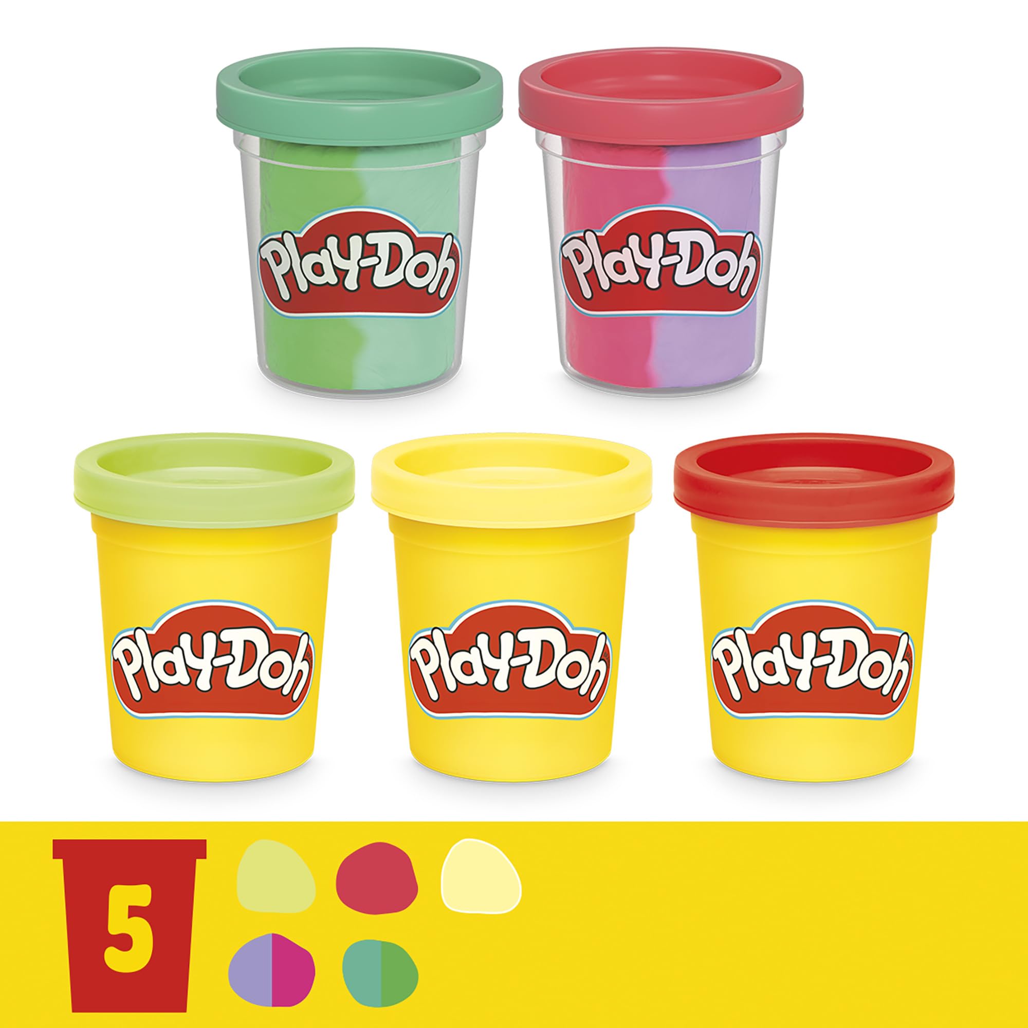 Play-Doh Blooming Flower Garden Toy Playset for Kids Ages 3+ | Nature Pretend Play & Arts & Crafts Kit | Creative Gift for Preschoolers, Birthday & Classroom Activities