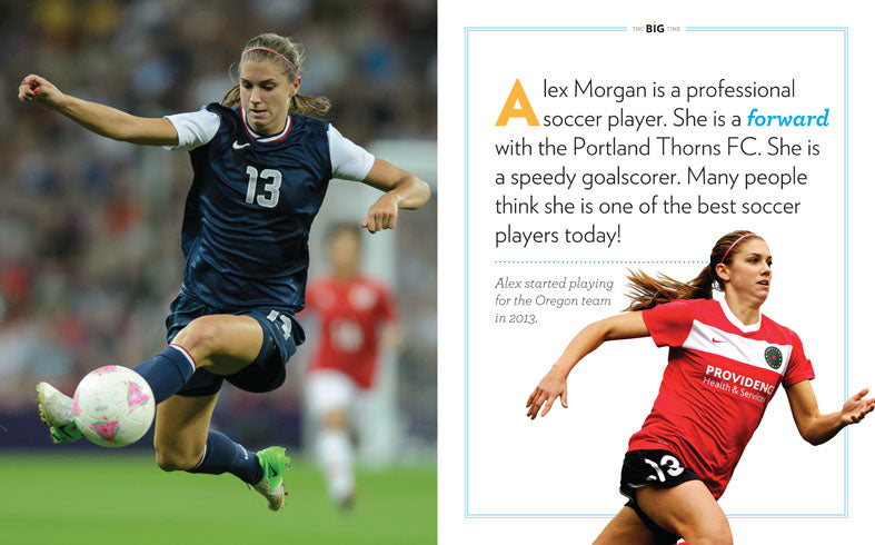 Alex Morgan Book - 9781608186679 - Inspirational Soccer Biography for Fans & Young Athletes