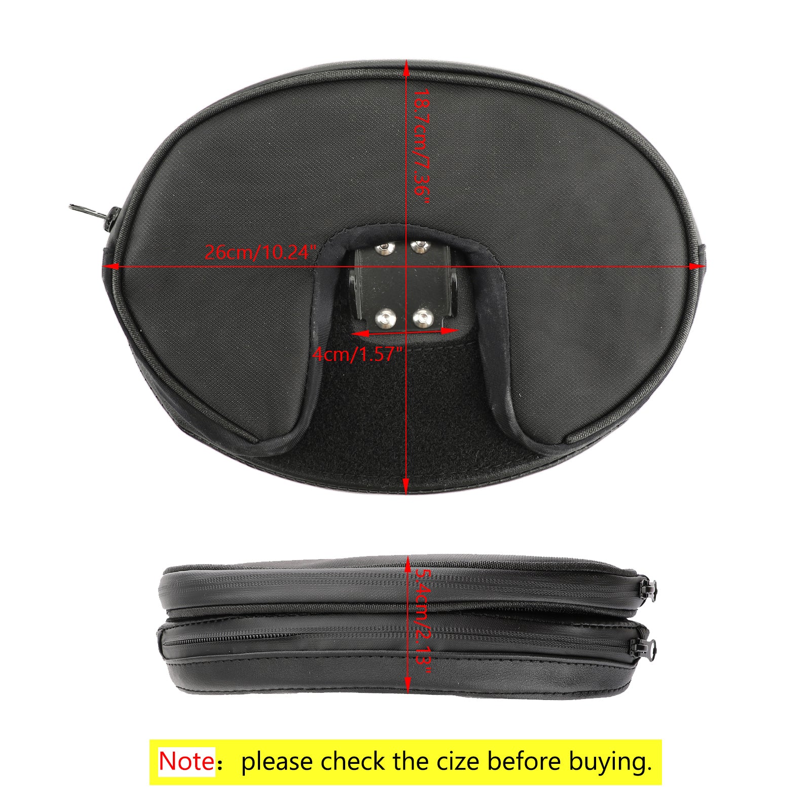 Universal Motorcycle Backrest Cushion Pad for Harley FLHT FLHX FLHR Touring Models - Comfortable Rider Support for Long Distance Cruising & Road Trips