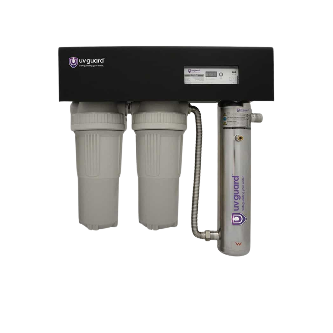 UV Guard CWP30 Dual Stage Ultraviolet Water Filtration System - 10