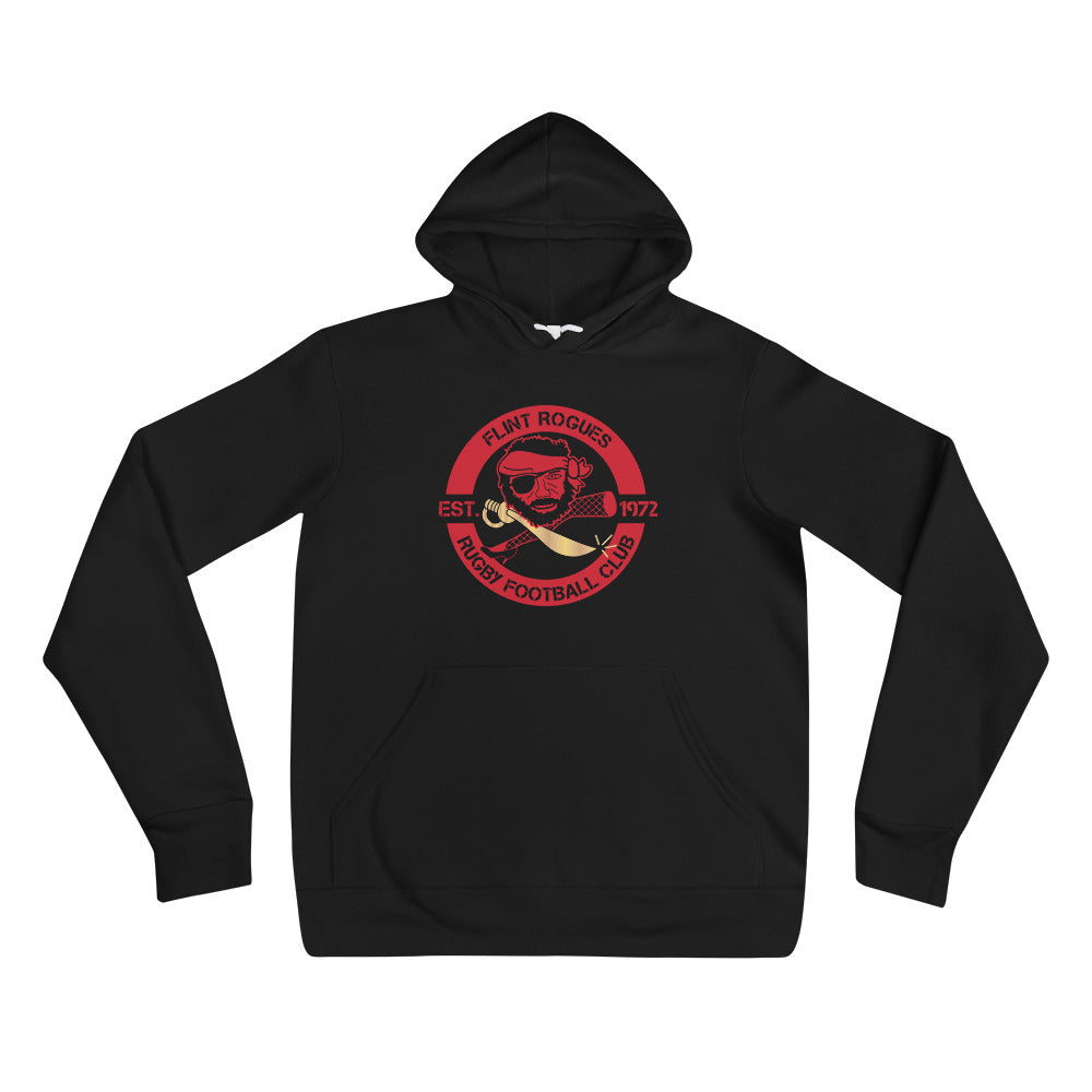 Flint Rogues RFC Social Hoodie - Men's & Women's Casual Pullover Sweatshirt for Streetwear & Outdoor Activities | Comfortable & Stylish Unisex Hooded Sweater