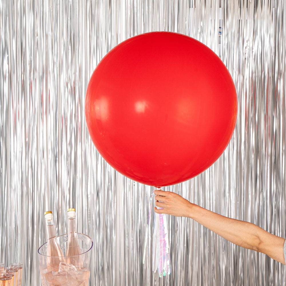 Balloonify Red Latex Balloons 36 Inch - Pack of 10 | Perfect for Birthday Parties, Baby Showers & Wedding Decorations