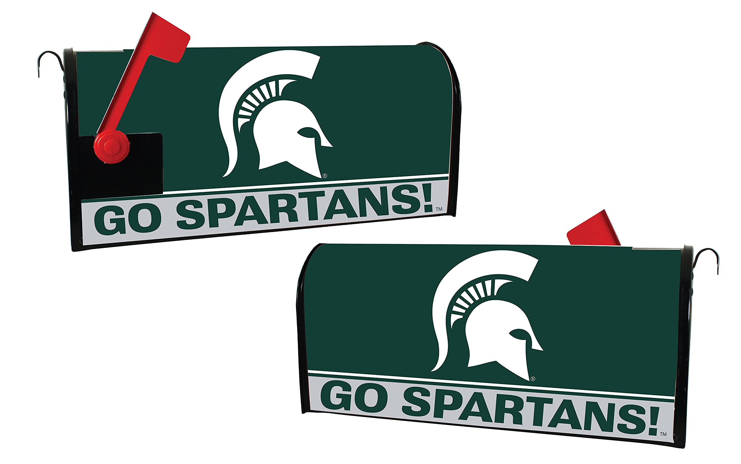 Michigan State Spartans Officially Licensed Mailbox Cover - Collegiate Design 2021 | Perfect for Game Day & Spartan Fan Home Decor