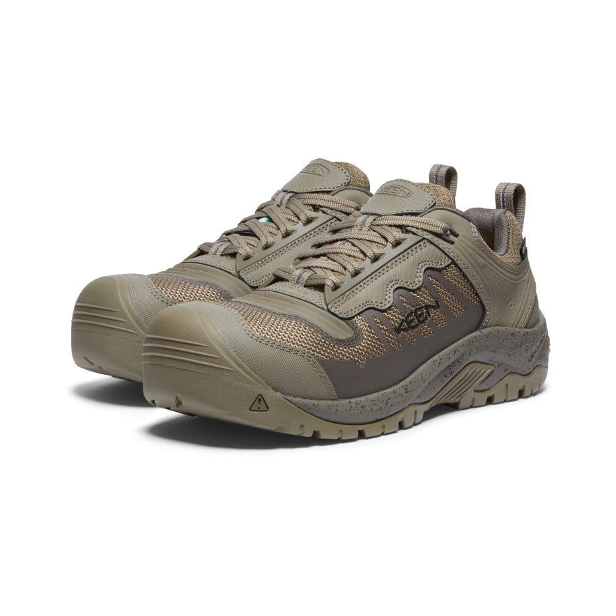 KEEN Men's Reno KBF Waterproof CSA Approved Work Sneakers - Slip Resistant Safety Shoes for Construction, Warehouse & Outdoor Work