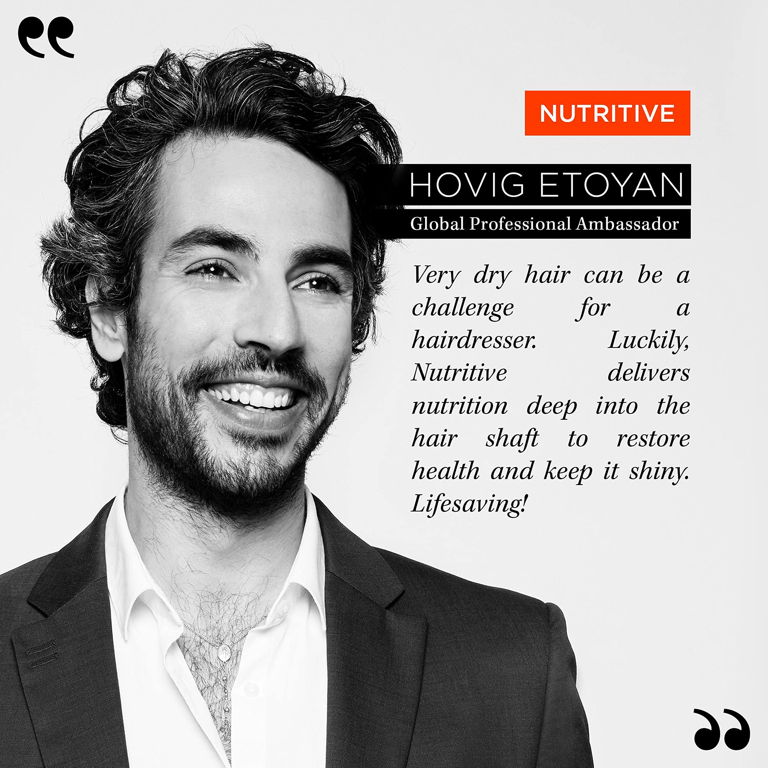 Kérastase Nutritive Nectar Thermique - Anti-Frizz Blow Dry Milk for Dry to Thick Hair | Heat Protectant with Niacinamide | Reduces Frizz & Adds Shine | Perfect for Daily Styling & Salon-Like Blowouts at Home