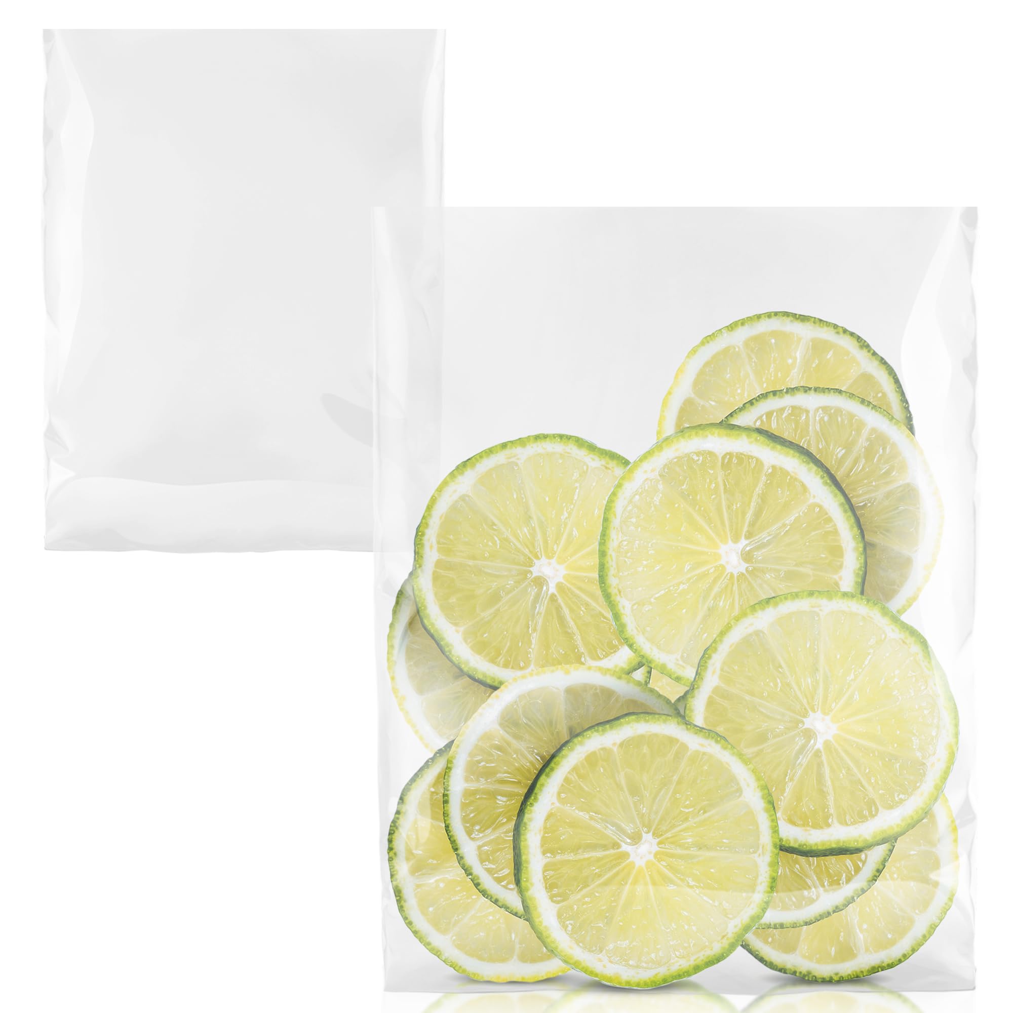 APQ 1000 Pack 6x8 Inch Clear Flat Poly Bags - 6 Mil Thick Open Top Plastic Bags for Storage & Shipping | Industrial Use, Food Service Packaging, Medical Supplies Organization | Perfect for Retail, Warehouse & Small Business Inventory Management