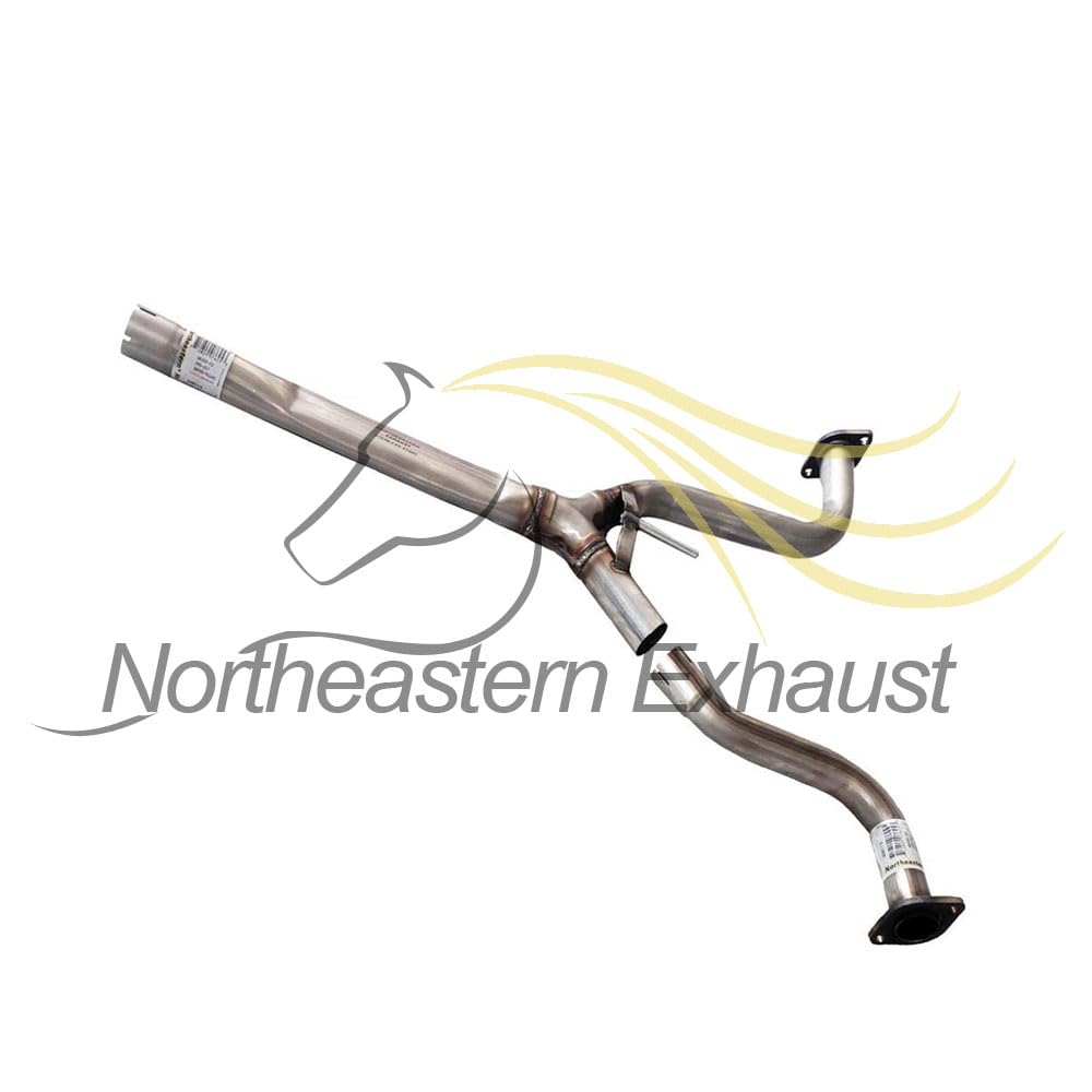 Stainless Steel Exhaust Resonator Y-Pipe for Nissan Altima 2007-2009 | Auto Replacement Part with Accessories | Perfect for Performance Upgrade