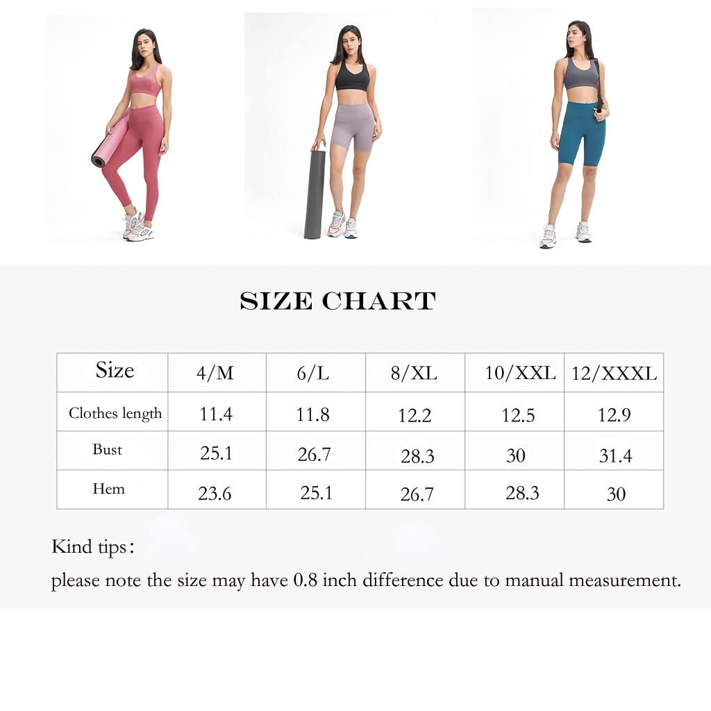 HSQMA Women's Sports Bra Tank Top - Medium Impact Workout & Yoga Bra - Sleeveless Fitness Running Crop Top for Women - XXL White - Perfect for Gym, Yoga, Running & Active Lifestyle