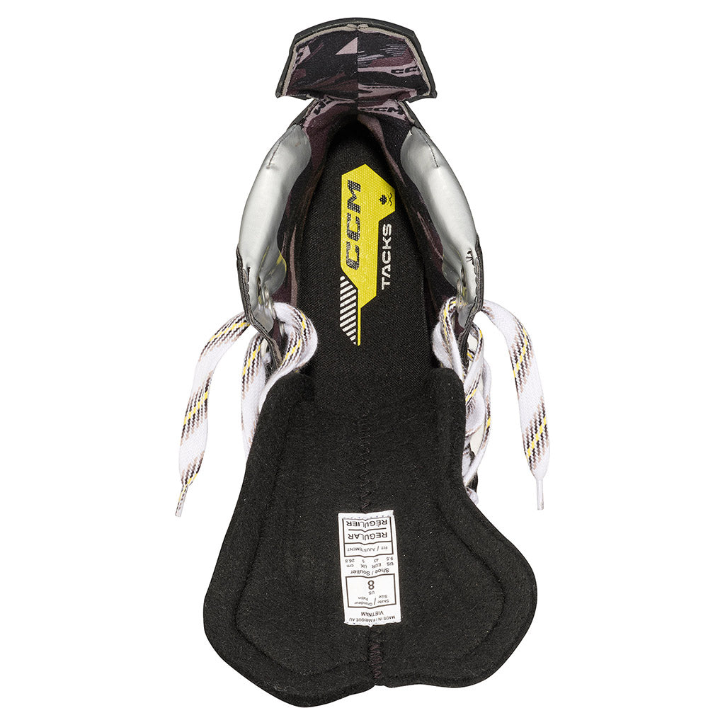CCM Tacks Vector Plus 2022 Intermediate Ice Hockey Skates - Professional Performance Skates for Youth & Adult Players - Perfect for Ice Hockey Training & Competitive Games