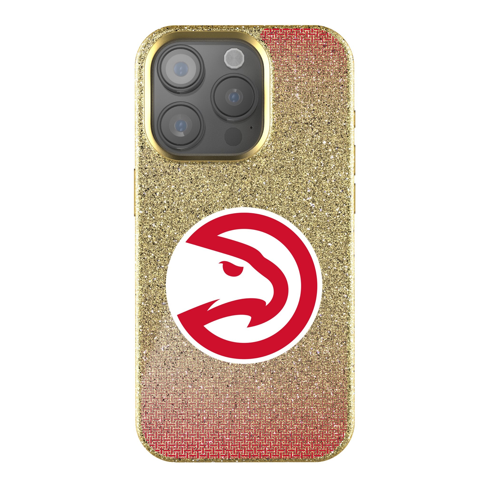 Atlanta Hawks Rhinestone Bling Phone Case for Apple iPhone 14 13 12 11 Pro Max XR XS - Stylish Luxury Glitter Cover for Basketball Fans & Game Day Accessories