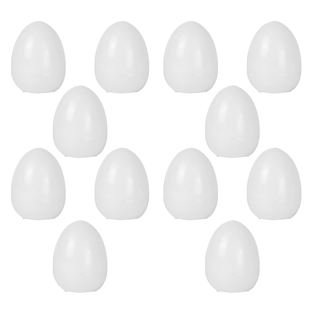 12pcs LED Simulation Egg Lamp - Glowing Decorative Ornaments for Home, Party & Holiday Decor - Perfect for Easter, Christmas & Night Light Ambiance