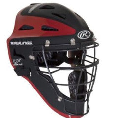 Rawlings Velo Matte 2-Tone Youth Baseball Catcher Helmet - Lightweight Protective Gear for Kids - Perfect for Little League, Training & Games