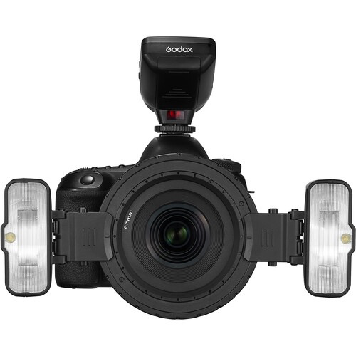 Godox MF12 Macro Flash 2 Light Kit for DSLR & Mirrorless Cameras - Perfect for Jewelry, Watch & Product Photography