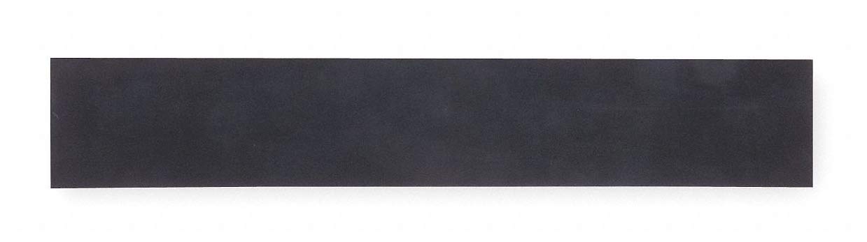 TOUGH GUY 24-Inch Straight Foam Rubber Replacement Squeegee Blade - Heavy Duty Commercial Grade - Pack of 5 Black Blades - Perfect for Window Cleaning, Car Wash, Floor Squeegeeing & Industrial Use
