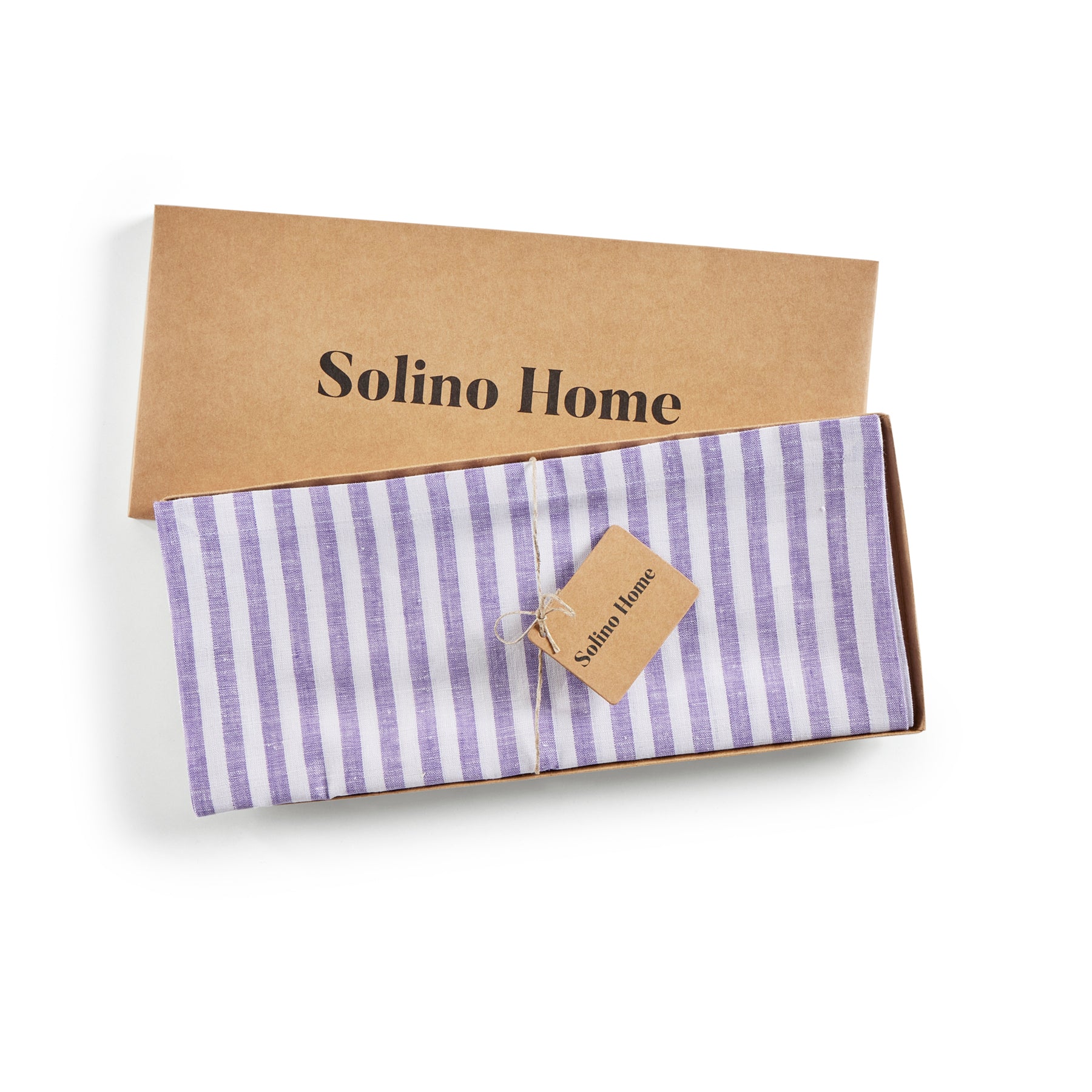 Amalfi Stripe Table Runner - Elegant Dining Decor for Weddings, Parties & Holiday Tablescapes