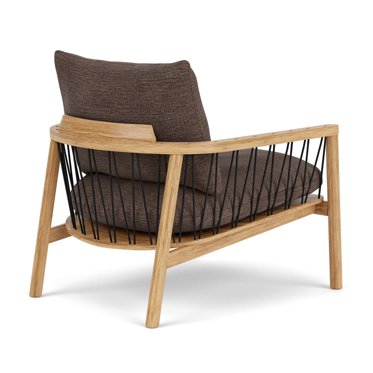 Enzo Fabric Armchair - Modern Upholstered Accent Chair for Living Room, Bedroom & Office - Comfortable Lounge Chair with Sturdy Wooden Legs - Perfect for Relaxing, Reading & Decorating