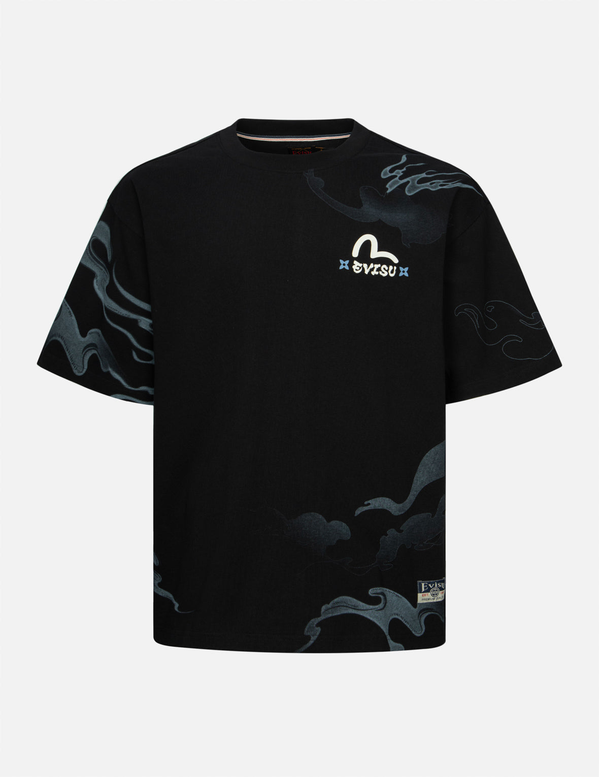 Godhead Ninja Print Loose Fit T-Shirt for Men - Comfortable Casual Streetwear Tee - Perfect for Gym, Lounge & Everyday Wear
