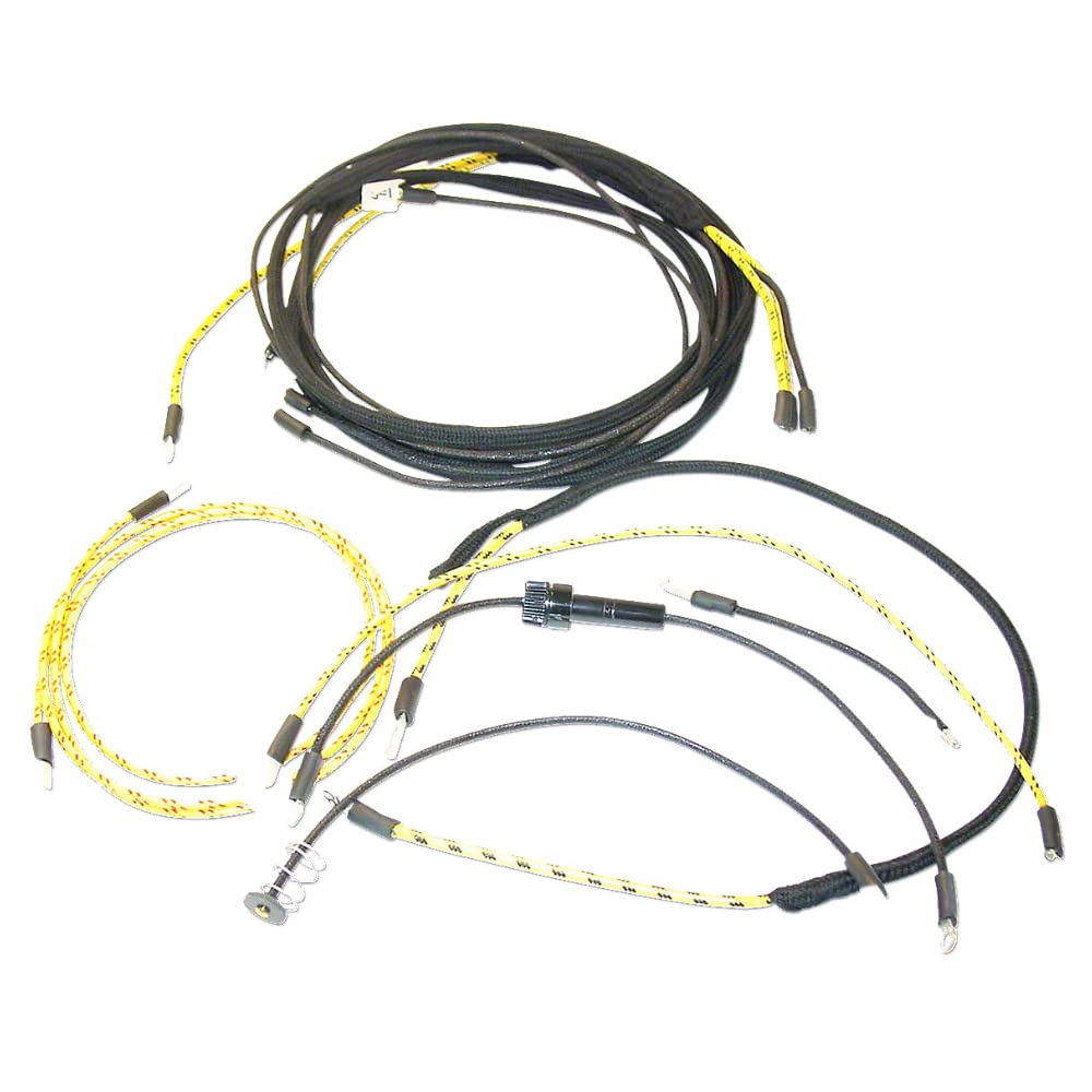 RAParts JDS810 High-Quality Tractor Wiring Harness with 2-Wire Cut-Out Relay - Compatible with John Deere B - Perfect for Restoration Projects & Agricultural Equipment Repair