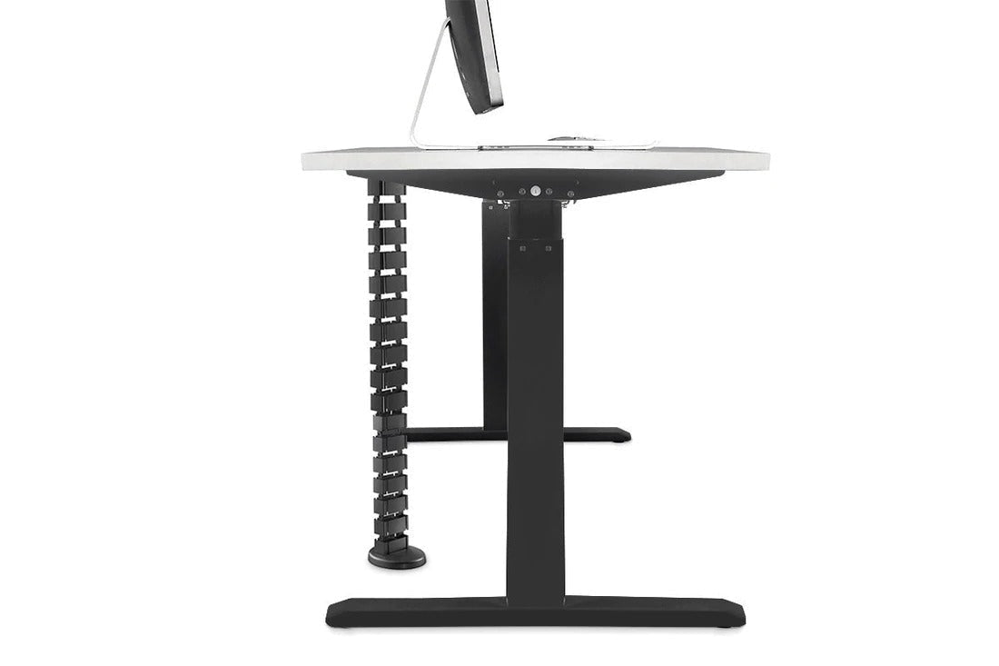 Premium CMS Deluxe Cable Management Spine - Organize Wires & Cables for Home Office, Gaming Setup & Entertainment Center - Durable Cord Organizer Solution