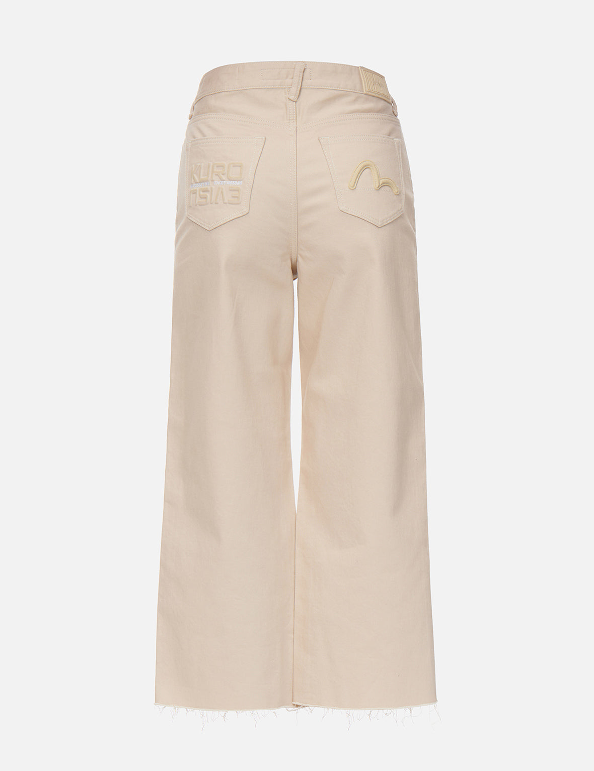 3D Seagull Silicone Patch Denim Culottes - Trendy High Waist Wide Leg Pants for Women, Perfect for Casual Outings & Beach Vacations