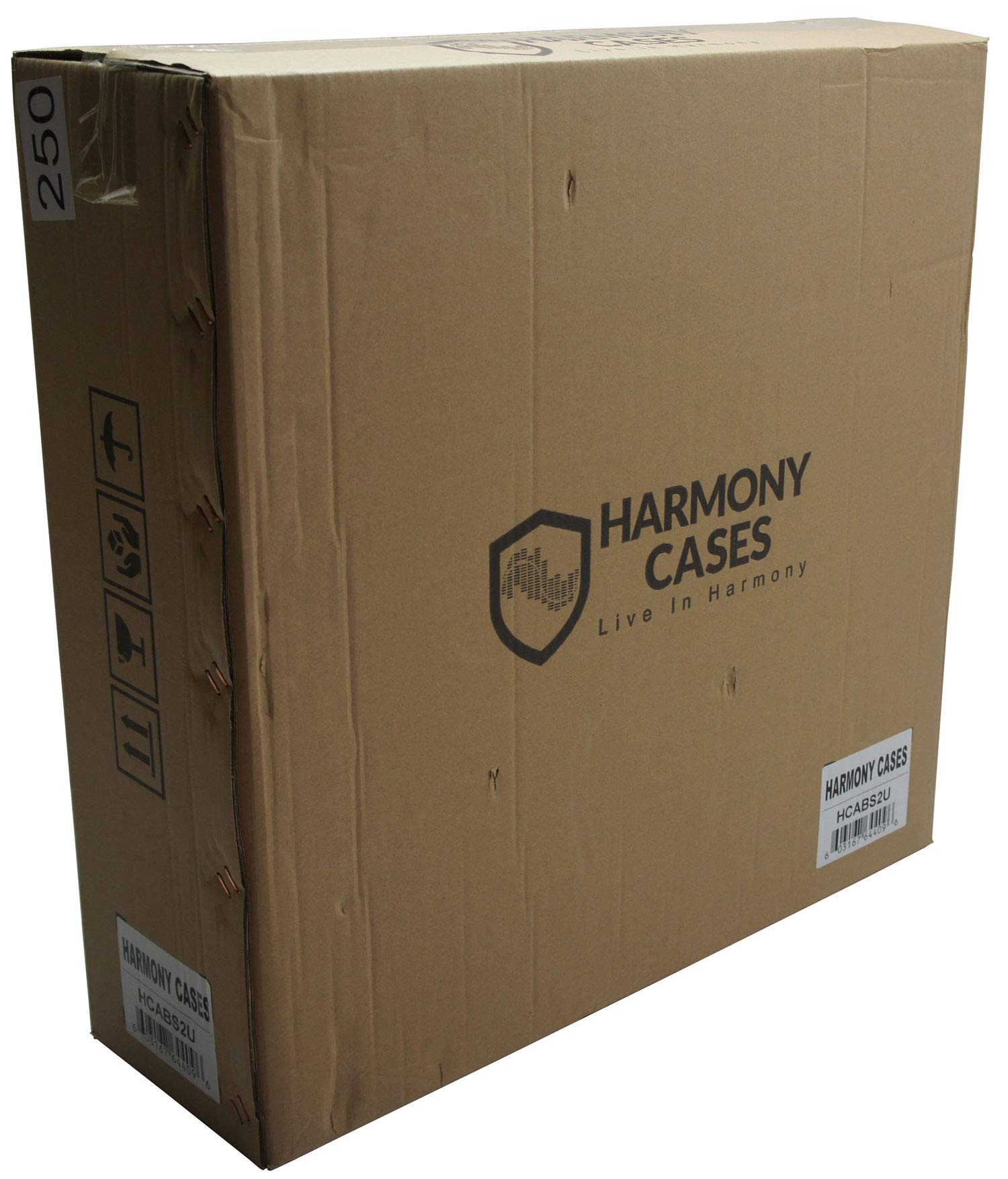 Harmony Audio HCABS2U 2U ABS Plastic Amplifier Case - 19