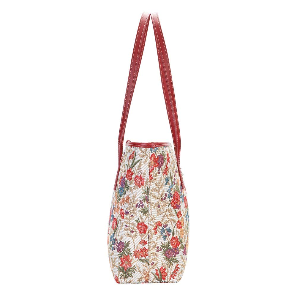 Signare Stylish Tapestry Shoulder Tote Bag for Women - Perfect for Work, Travel & Everyday Use | Durable & Fashionable Handbag for Office, Commute & Weekend Outings