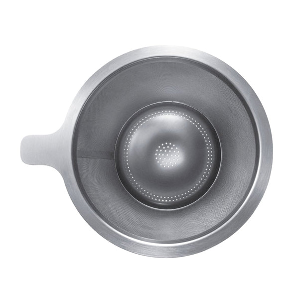 Hario Kasuya Double Stainless Steel Coffee Dripper - Pour Over Coffee Maker for Home & Office Brewing | Perfect for Specialty Coffee Lovers & Baristas