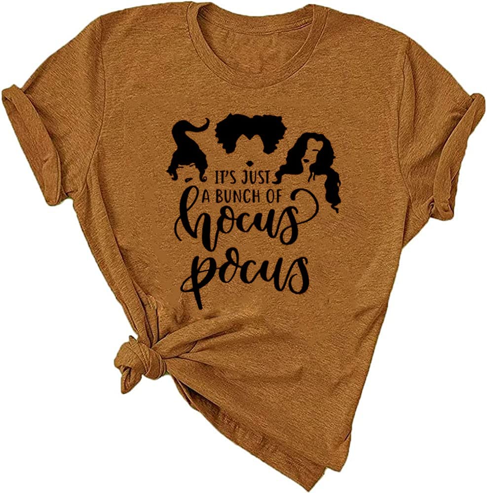 Woffccrd Women's Funny Leopard Pumpkin Printed Halloween T-Shirt - Short Sleeve Graphic Tee for Fall & Thanksgiving - Perfect for Costume Parties, Pumpkin Patches & Autumn Outfits