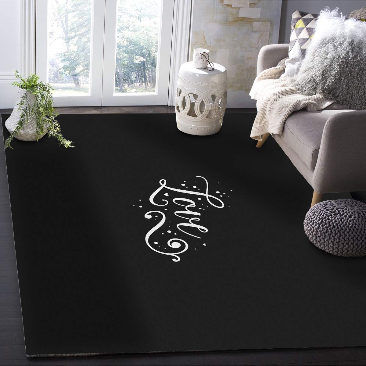 Non-Slip Queen Size 5' x 7' Felt Rug Pad - Protective Cushioning Underlay for Hardwood Floors & All Floor Types | Safe for Pets & Kids | Perfect for Living Room, Bedroom & High Traffic Areas