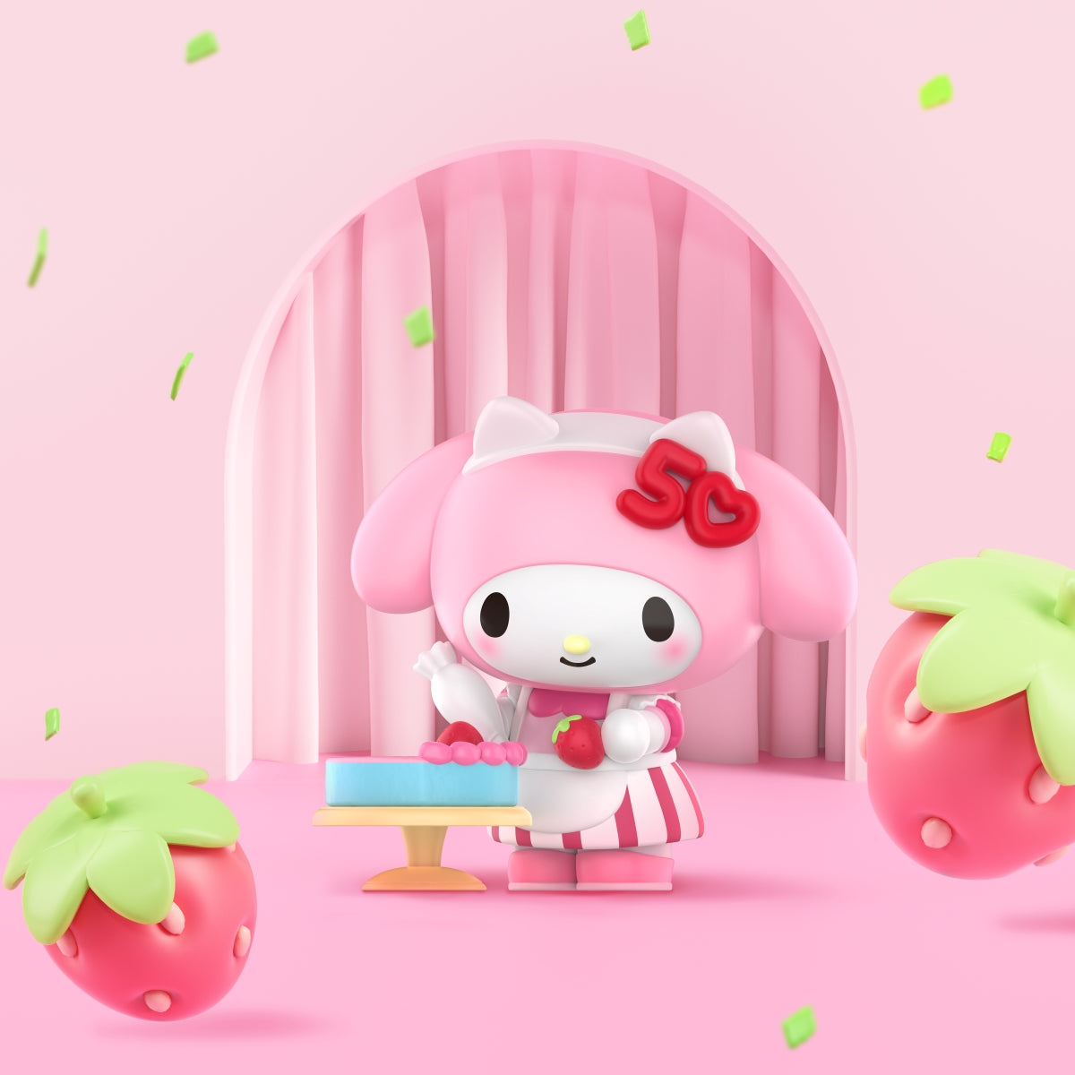 POP MART Sanrio Hello Kitty 50th Anniversary Blind Box Collectible Figures - Cute Kawaii Toys for Display, Gifts & Anime Fans Collection