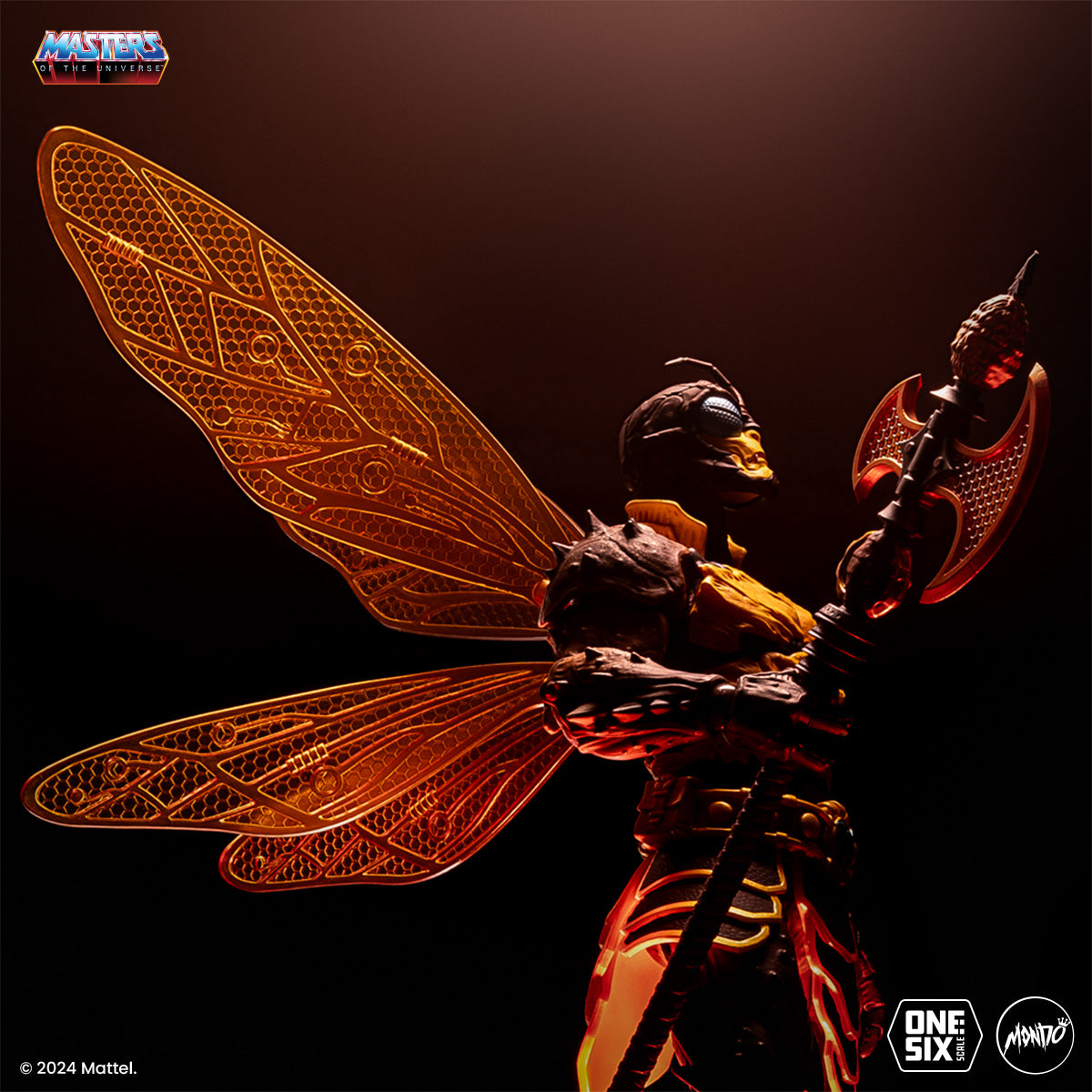 Masters of the Universe Buzz Off 1/6 Scale Action Figure - Timed Edition Collectible for Fans and Display - Perfect for Home Decor, Office Display, and Gift Giving