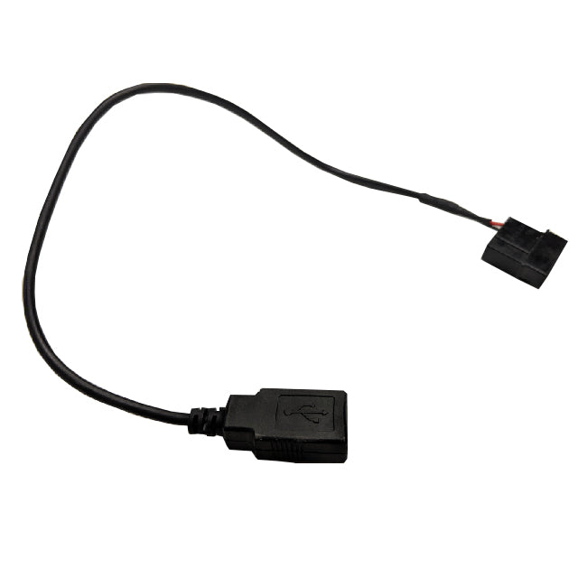 12-Pack Female USB to Female 5V Molex Power Adapter Cable - Perfect for DIY Electronics, PC Modding & Custom Power Supply Connections