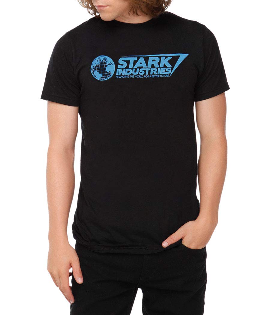 Marvel Comics Iron Man Stark Industries Graphic T-Shirt - Cool Superhero Tee for Men & Women - Perfect for Cosplay, Comic Con & Casual Wear