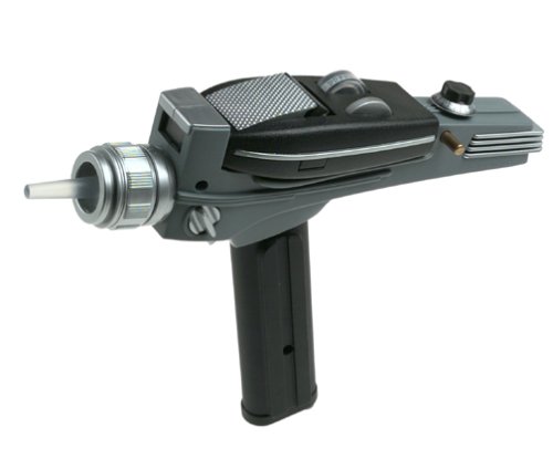 Star Trek Classic Role Play Phaser Toy - Authentic Replica for Kids & Collectors - Perfect for Cosplay, Halloween Costumes & Sci-Fi Themed Parties