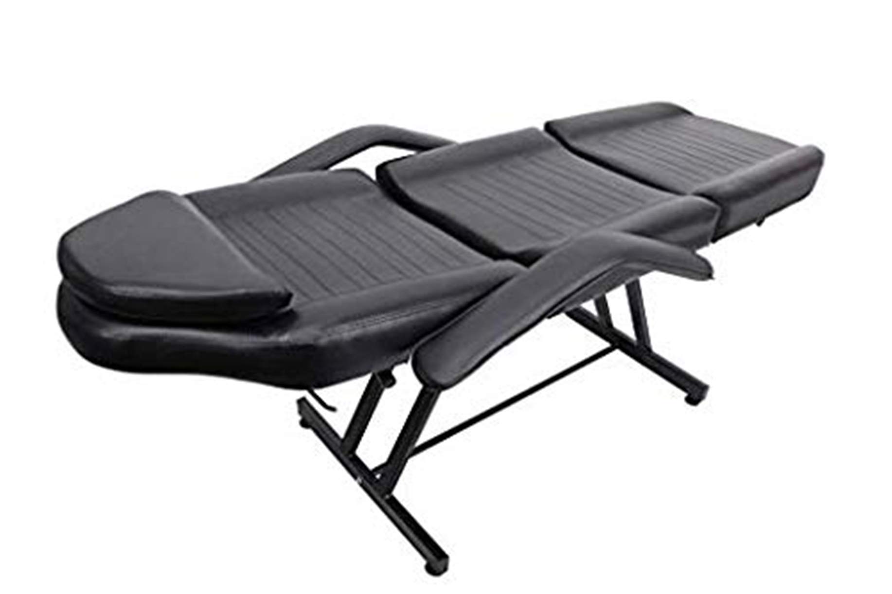 Adjustable Hydraulic Facial Massage Bed with Stool - Salon Barber Spa Beauty Treatment Chair for Acupuncture & Relaxation | Perfect for Home & Professional Use