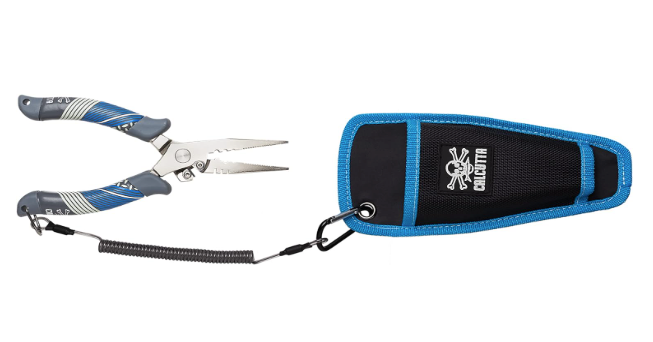 Calcutta Squall Torque Series Stainless Steel 7-Piece Pliers Set with Side Cutter - Perfect for Fishing, DIY Projects, and Home Repairs