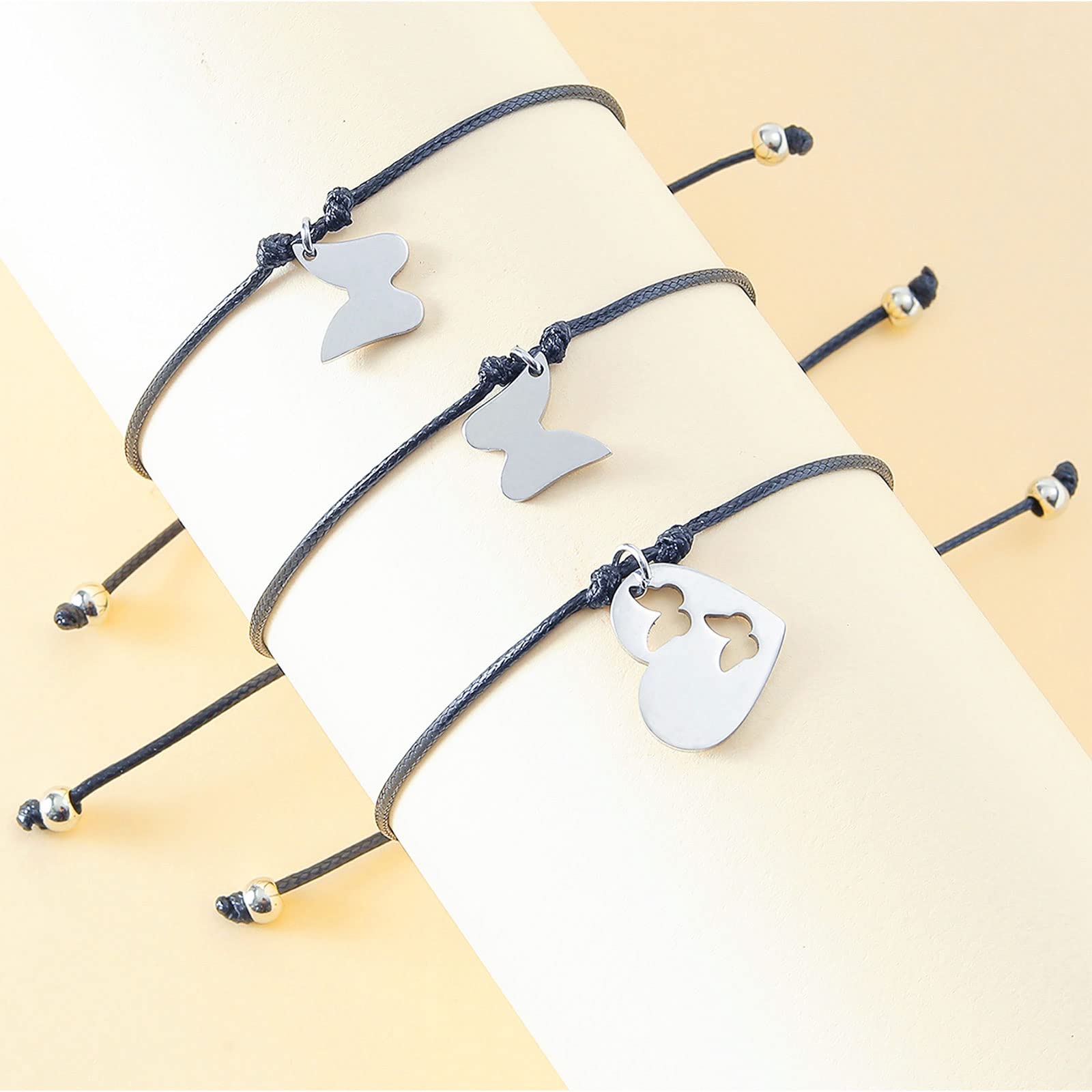 Matching Mother Daughter Bracelet Set - Heartwarming Gift for Mom & Daughter - Christmas, Birthday, Anniversary Present - Perfect for Family Bonding & Special Occasions