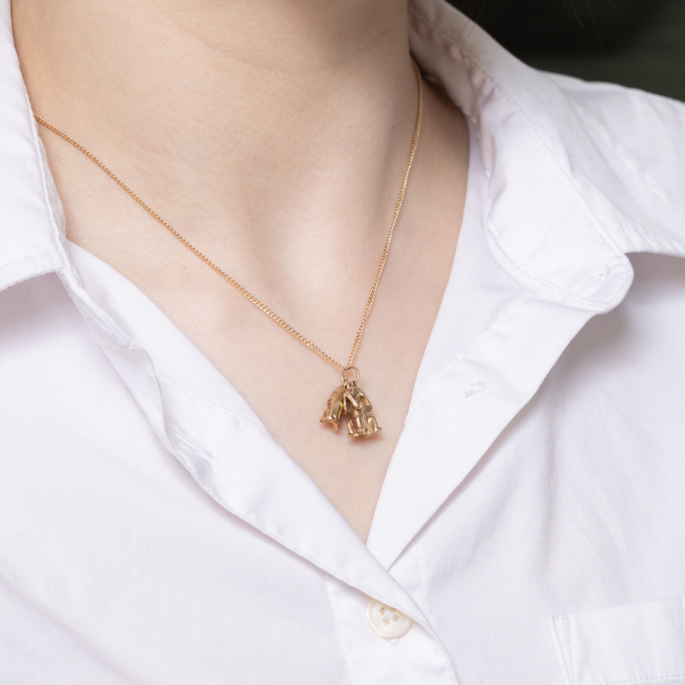 10K Yellow Gold Three Wise Monkeys Charm Pendant - Symbol of Wisdom & Good Fortune - Perfect for Necklace, Bracelet & Jewelry Making - Ideal Gift for Graduation, Birthday & Spiritual Occasions