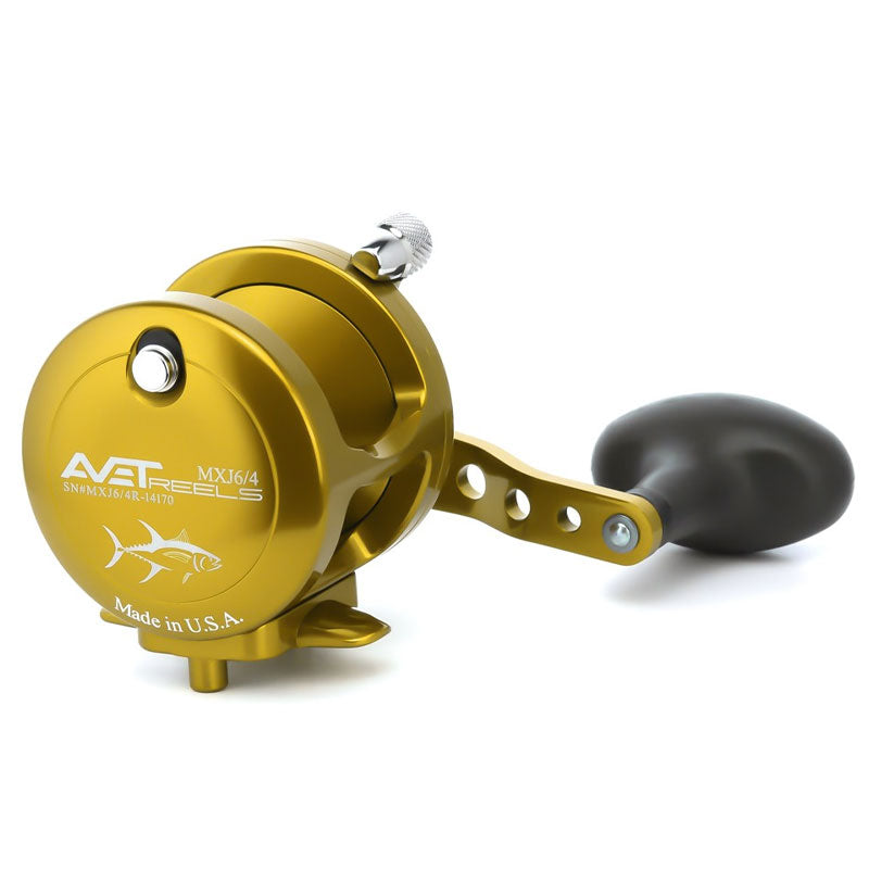 Avet G2 MXJ 6/4 Two Speed Fishing Reel - Saltwater & Freshwater Fishing Gear for Offshore & Inshore Angling - Perfect for Trolling, Casting & Bottom Fishing